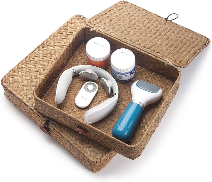 Seagrass Storage Basket Box - Image 2