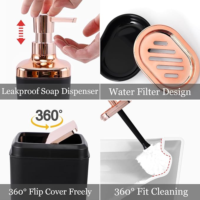 Bathroom Accessory Set–Bathroom Set - Image 3