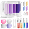 Muslish 21 Pack Travel Bottles for Toiletries, Leak-Proof TSA Compliant by MUSLISH