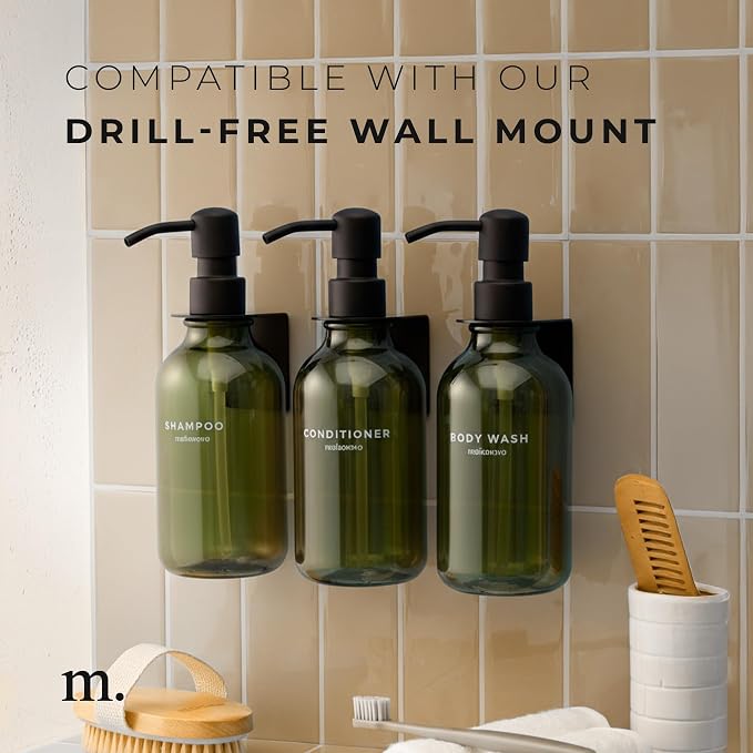 MaisoNovo Refillable Shampoo and Conditioner Bottles - Image 7
