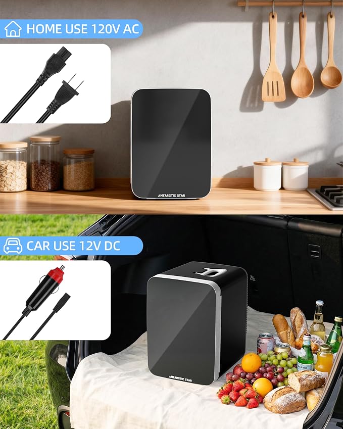 Antarctic Star Compact Mini Fridge, Portable Small Refrigerator - Image 7
