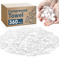360 PCS Compressed Towel, Mini Compressed Towel Tablets, Disposable Compressed by Unknown