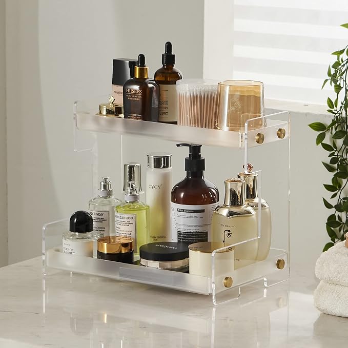 FFK Bathroom Organizer Countertop, 2 Tier Bathroom Counter Organizer Kitchen - Image 9