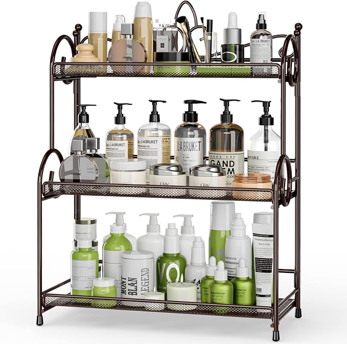 EKNITEY Bathroom Organizer Shelf Countertop by EKNITEY