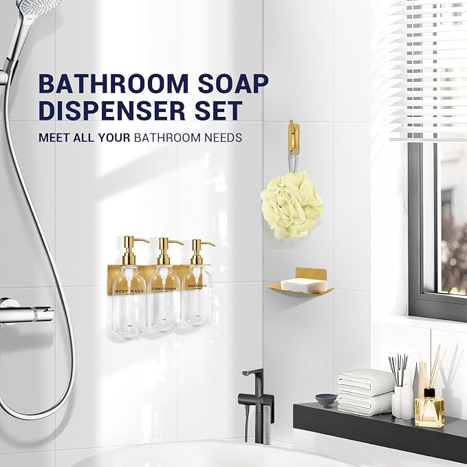 KLL Shampoo and Conditioner Dispenser - Image 9