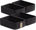 Large Shallow Organizing Baskets 15x11x5.1 Inches by MiniArkStorageBasketsHome