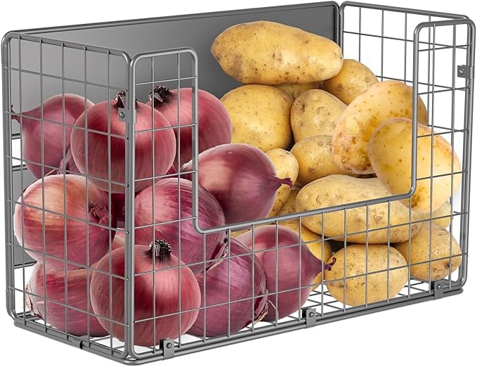 Ofiray-home Magnetic Fridge Shelf, Fruit Potato & Onion Storage Bins, Pantry by Ofiray-home