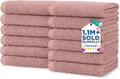 DAN RIVER 12 Pack Wash Cloths for Showering by DanRiver