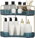 Corner Bathroom Countertop Organizer, Vanity Organizer Trays by INVSSENEORGANIZERS