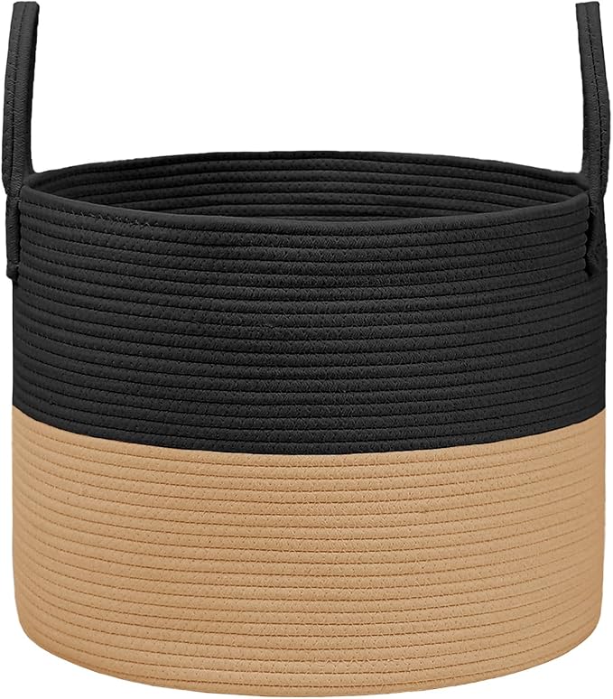65L Extra Large Blanket Basket for Living Room by JMvicyroam