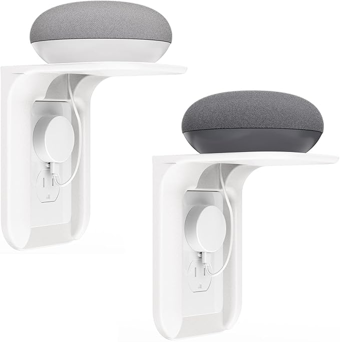 WALI Outlet Shelf Wall Holder, Bathroom Walls Shelves up to 10lbs Standard by WALI