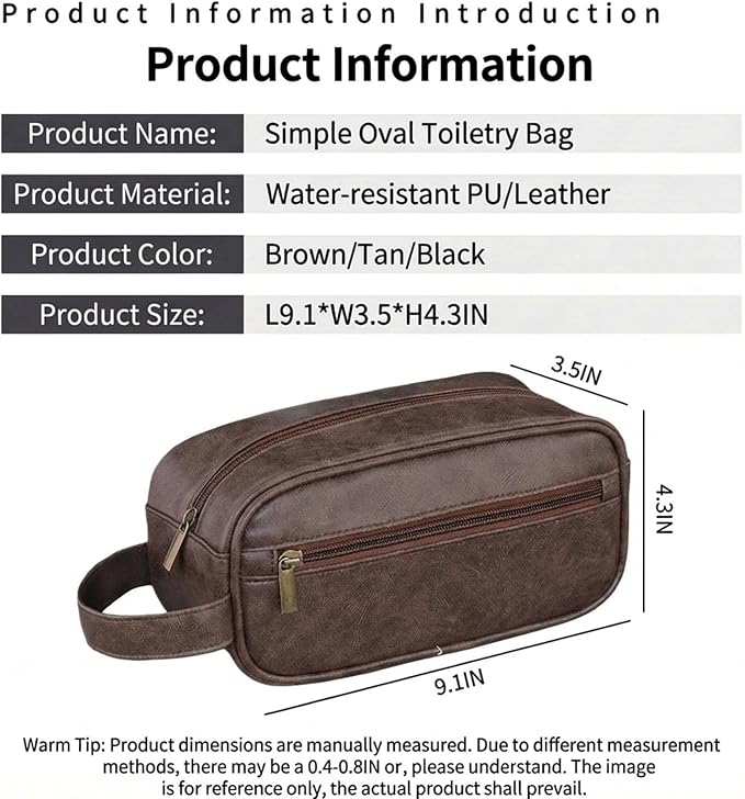 Men’s Toiletry Bag - Image 4
