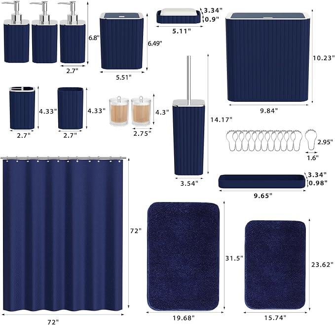 Bathroom Accessory Set - Image 3