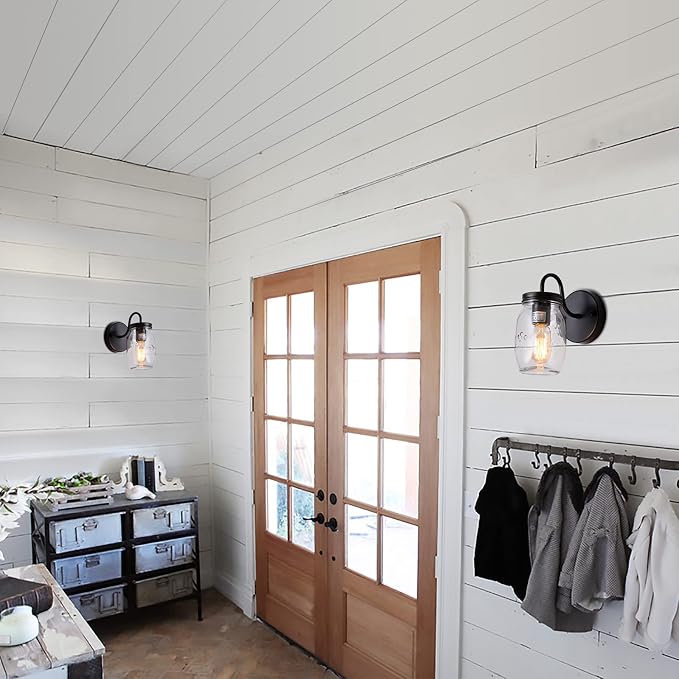 Sconces Wall Lighting, Retro Wall Sconces Set of Two, Hallway Wall Sconces - Image 3