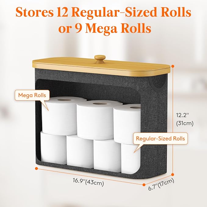 Lifewit Toilet Paper Storage Holder - Image 3