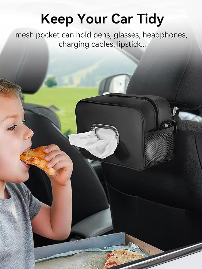 Multi-Functional Car Tissue Holder - Image 2