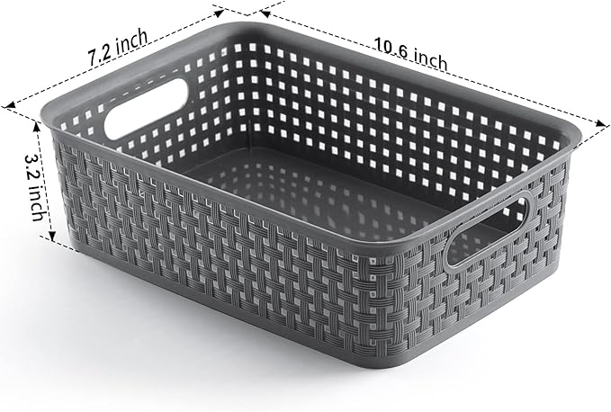Plastic Storage Baskets - Image 3