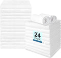24 Pack Hand Towels Set by Unimade
