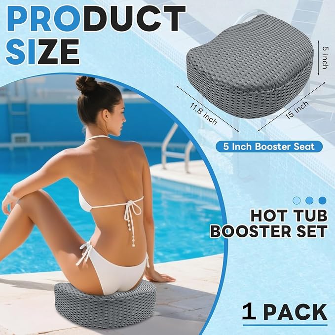 Hot Tub Booster Seat, Weighted SPA Hot Tub Booster Seat - Image 3