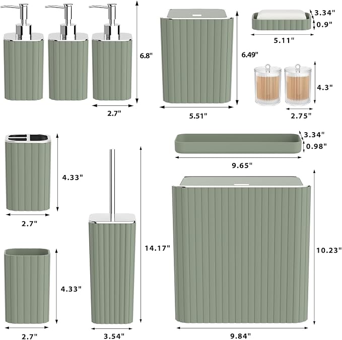 Bathroom Accessory Set - Image 3