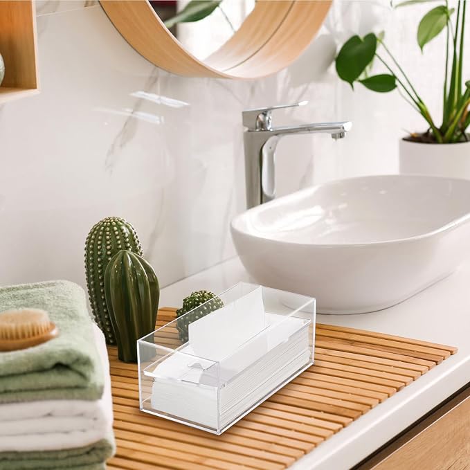 Dicunoy Acrylic Tissue Box Holder - Image 6