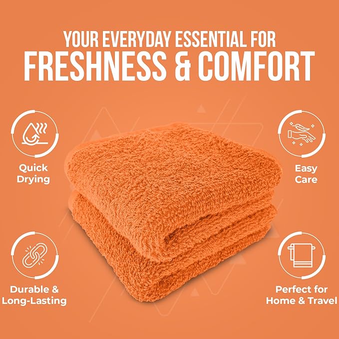 DAN RIVER 12 Pack Wash Cloths for Showering - Image 5