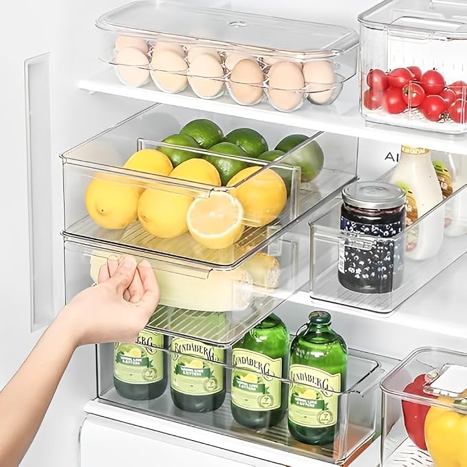 vacane Plastic Pantry Organization and Storage Bins - Image 3