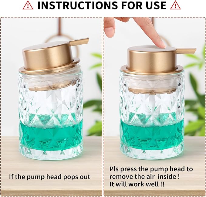 Bathroom Glass Soap Dispenser - Image 8