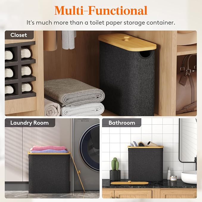 Lifewit Toilet Paper Storage Holder - Image 7