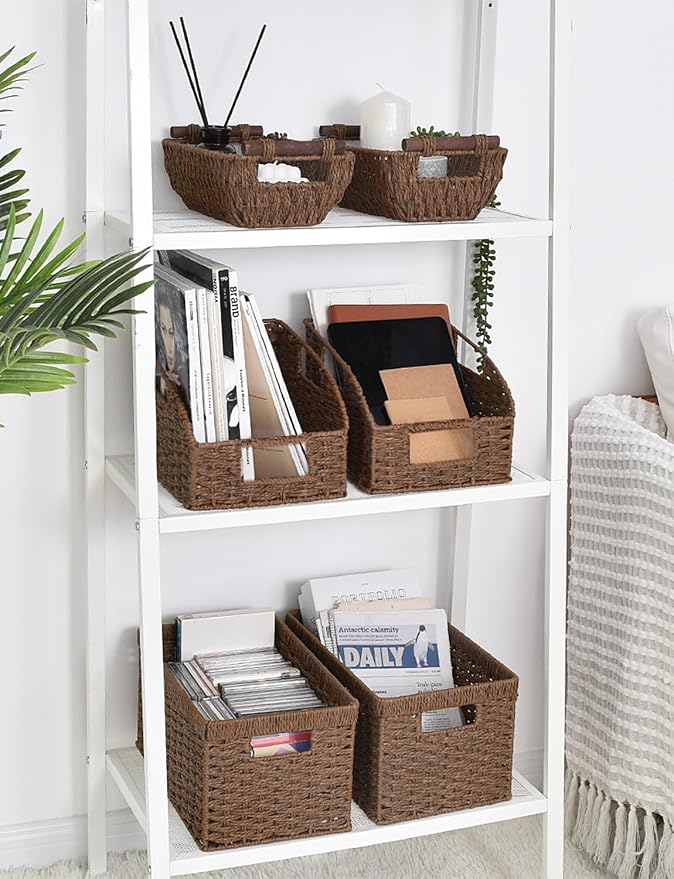 StorageWorks Wicker Baskets for Organizing, Pantry Organizers and Storage - Image 6