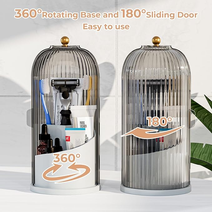 Toothbrush Holders with Sliding Lid - Image 2