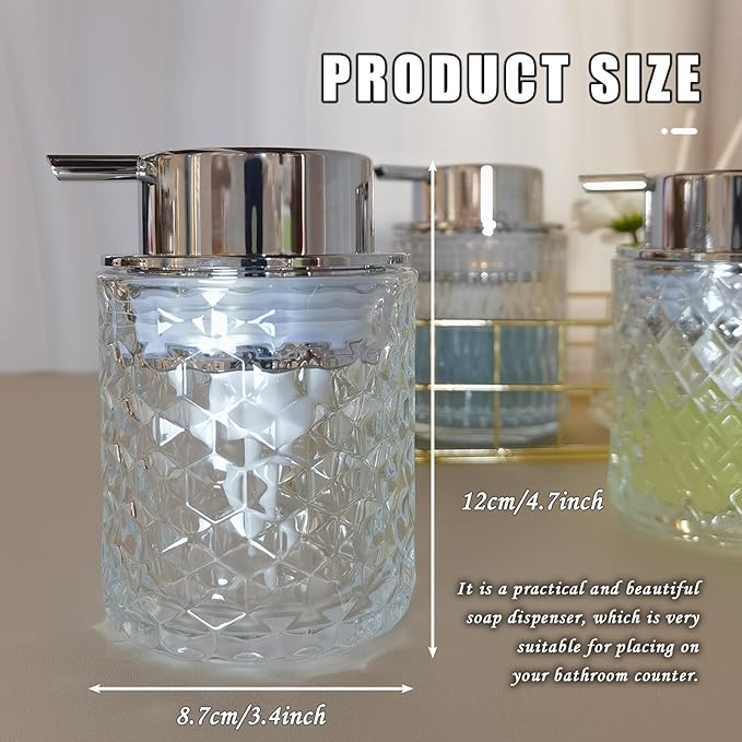 Glass Hand Foaming Soap Dispensers - Image 6