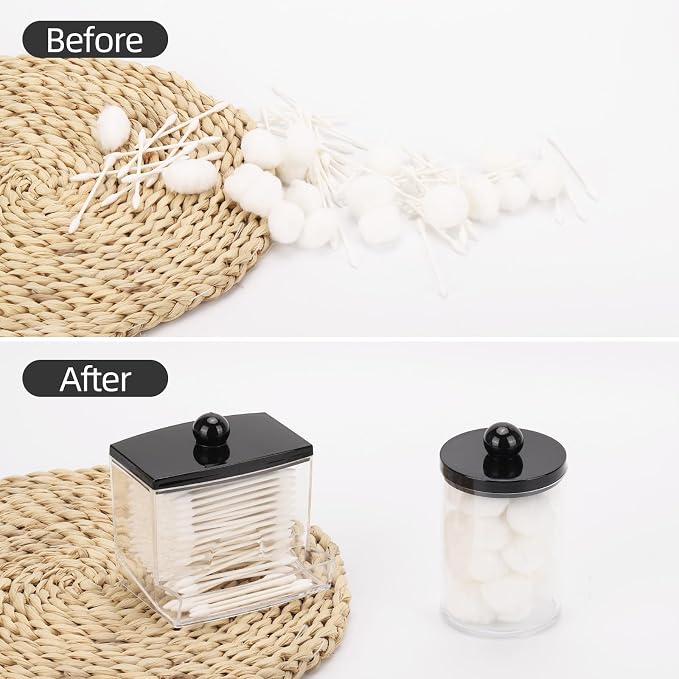 Tbestmax 2 Pack Qtips Dispenser - Image 4