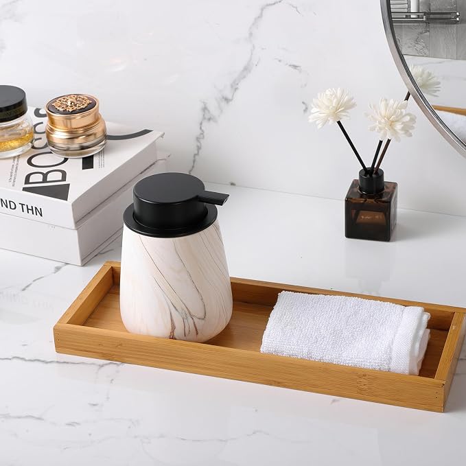 12Oz Ceramic Liquid Soap Dispenser - Image 8