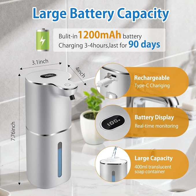 Automatic Foaming Soap Dispenser - Image 4