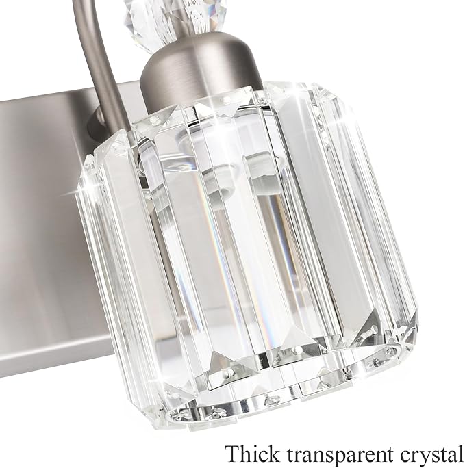 Ralbay 4-Light Crystal Vanity Light - Image 6