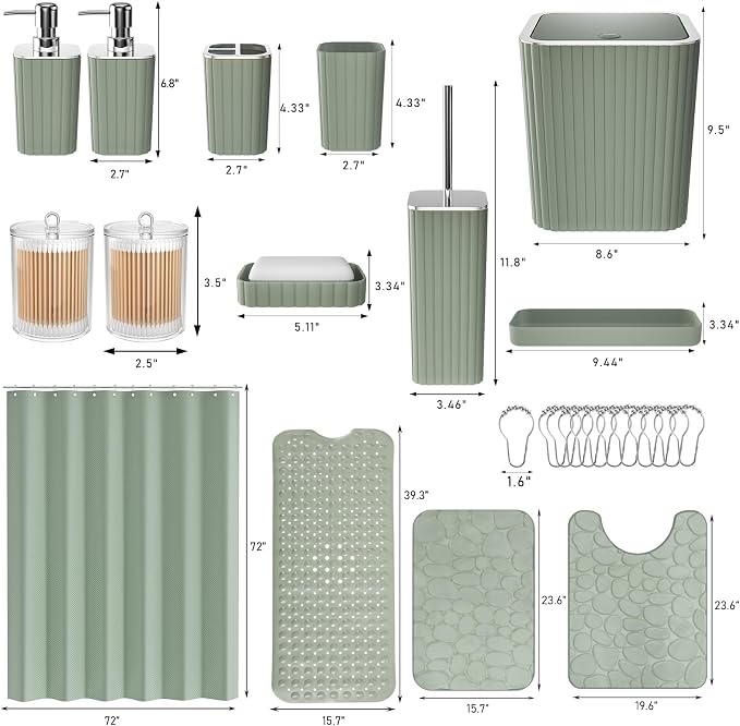 26PC Bathroom Accessories Set - Image 5