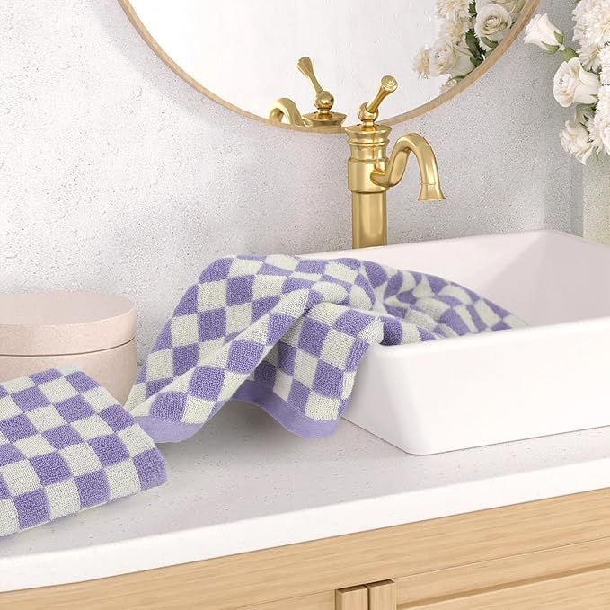 Jacquotha Wash Cloths Checkered 4 Pack - Image 6