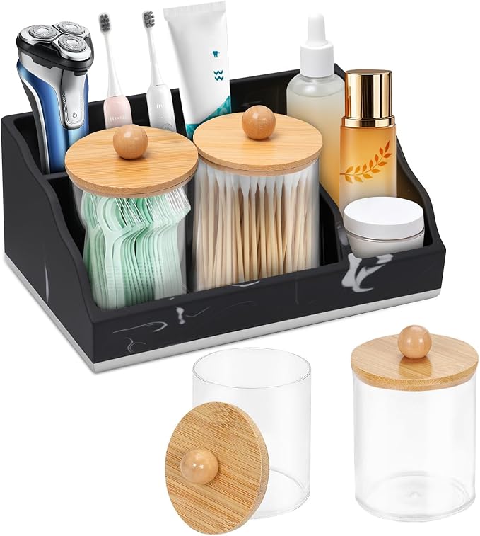 Bathroom Counter Organizer, Bathroom Organizer Countertop Toothbrush and by MSBRCH