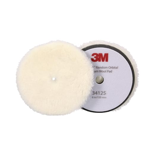 3M Perfect-It Random Orbital Medium Wool Compounding Pad, Orbital Pads by 3MAutomotive