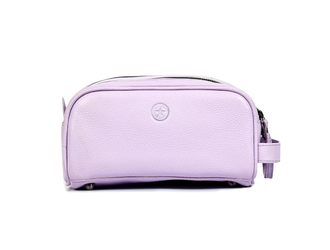 10" Premium Leather Toiletry Travel Pouch - Image 2