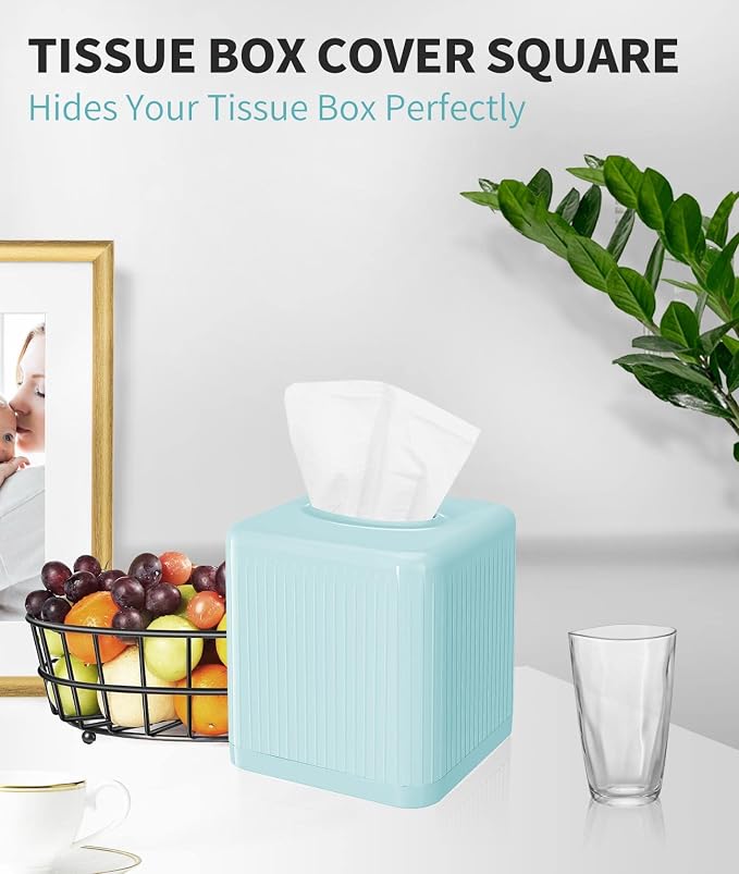 Livelab Tissue Box Cover and Holder - Image 3