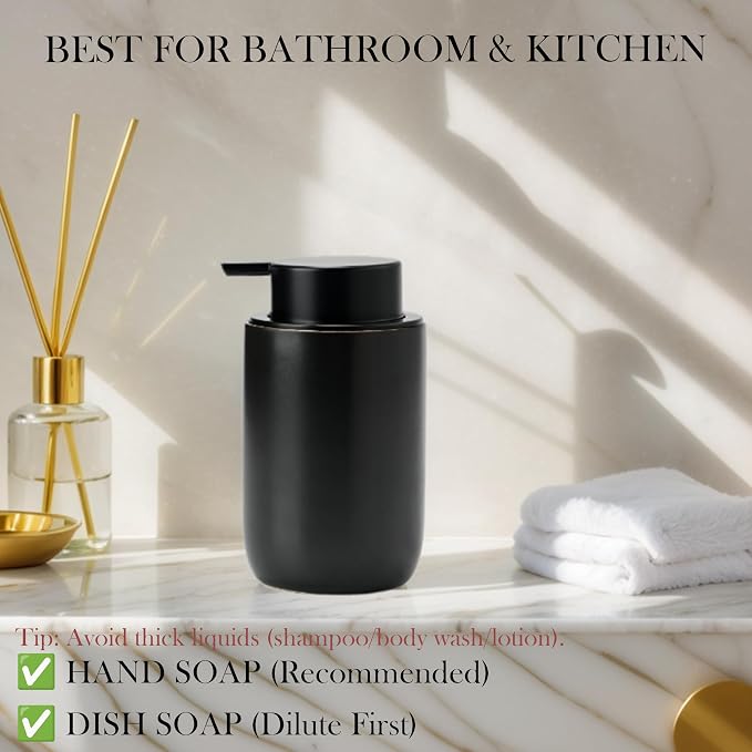 Black Foam Soap Dispenser, Foaming Dispenser - Image 6