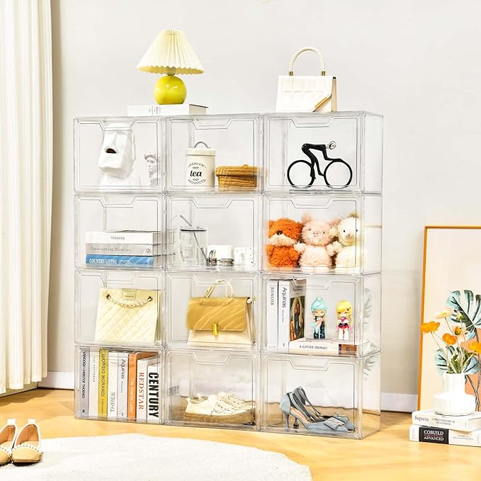 Purse Organizer for Closet, Purse Storage Box - Image 6