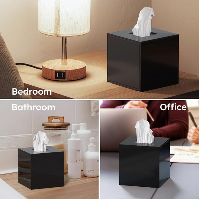 FEMELI Acrylic Tissue Box Cover Square - Image 9