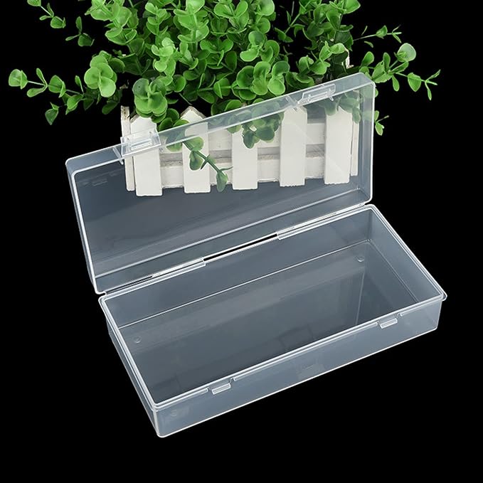 6 Pack Rectangular Clear Plastic Storage Containers Box - Image 6