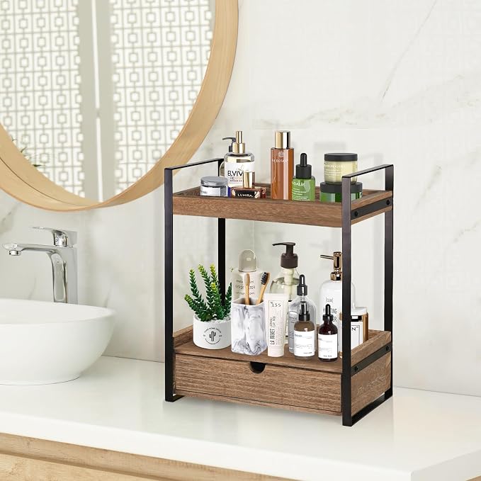 2-Tier Bathroom Organizer Countertop - Image 5