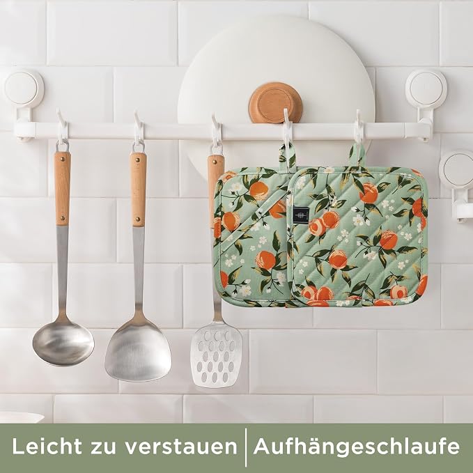 Pot Holders for Kitchen Heat Resistant Hot Pads for Countertops Oven Pot - Image 6