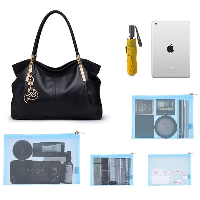 EASYFUN Mesh Pouch, Make up Bag - Image 5