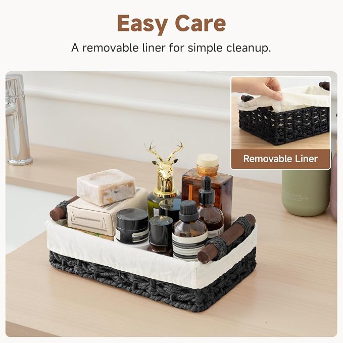 StorageWorks Small Baskets for Organizing - Image 3